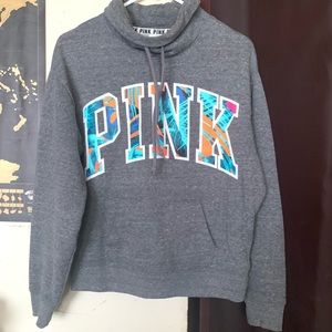 Victoria Secret Pink Cowl Neck Sweater S: XS